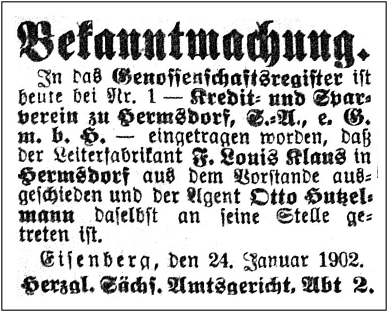 1902-01-28 Hdf Kredit- und Sparverein